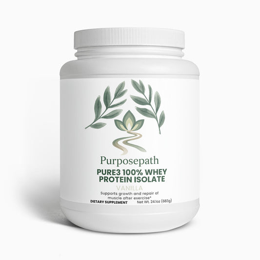 Pure3 100% Whey Protein Isolate (Vanilla)